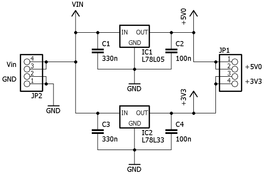 voltage regulator schematics